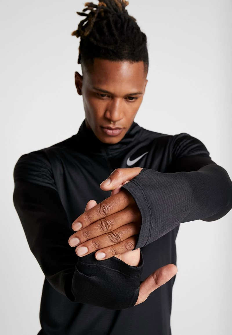 Nike Performance Herren PACER - Langarmshirt - Black/reflective Silver 5 Nike Performance Herren PACER - Langarmshirt - Black/reflective Silver – Bild 5