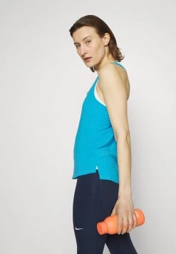 Nike Performance ONE LUXE TANK - Top - Laser Blue/madder Root | Damen -Angebote Nike Store f1824fcf5e8c4f2abc3bba18721e53a4