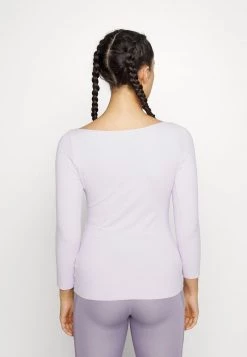 Nike Performance THE YOGA LUXE - Langarmshirt - Doll/grey Fog | Damen -Angebote Nike Store f1eb71e673a94ee396b15be974fd8815