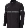 Nike Performance Kinder FUSSBALL ACADEMY - Trainingsjacke - Schwarzweissgrau