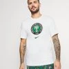 Nike Performance Herren NFF NIGERIA TEE EVERGREEN CREST - Nationalmannschaft - White