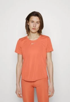 Nike Performance Damen ONE - Sport T-shirt - Madder Root/white