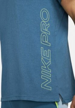 Nike Performance Herren BURNOUT - Sport T-shirt - Court Blue/dutch Blue/volt -Angebote Nike Store f2f0bfb648d542178a8d3e7379e59734