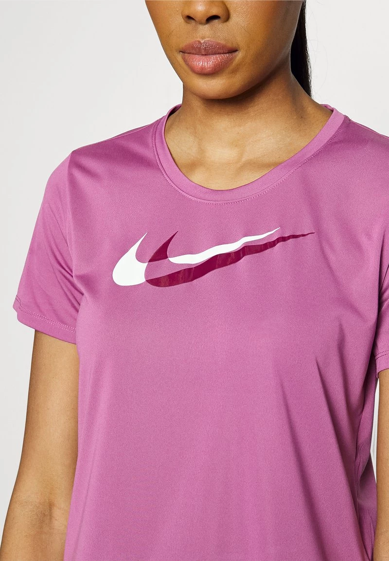 Nike Performance Damen RUN - T-Shirt Print - Light Bordeaux/white 6 Nike Performance Damen RUN - T-Shirt Print - Light Bordeaux/white – Bild 6