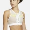 Nike Performance NIKE DRI-FIT AIR FORCE MET VETERS EN MEDIUM ON - Bustier - Fossil Stone White Saturn Gold White | Damen