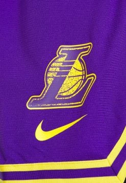 Nike Performance NBA LOS ANGELES LAKERS DNA SHORT - Kurze Sporthose - Field Purple/amarillo | Herren -Angebote Nike Store f3d5fc90023942019e7ddfc73c12c84d