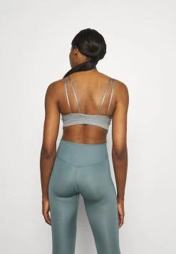 Nike Performance Damen INDY STRAPPY BRA - Sport-BH Mit Leichter Stützkraft - Particle Grey/pure/platinum Tint -Angebote Nike Store f411ad36a5114abf88a0f88f43dc720f