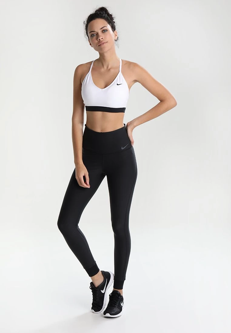 Nike Performance Damen INDY - Sport-BH Mit Leichter Stützkraft - White/black/black 2 Nike Performance Damen INDY - Sport-BH Mit Leichter Stützkraft - White/black/black – Bild 2