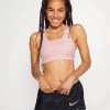 Nike Performance Damen BRA - Sport-BH Mit Mittlerer Stützkraft - Pink Glaze/pure/white