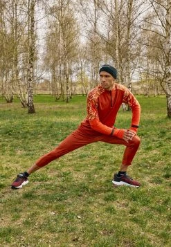 Nike Performance Herren TRAIL - Stoffhose - Rugged Orange/mantra Orange