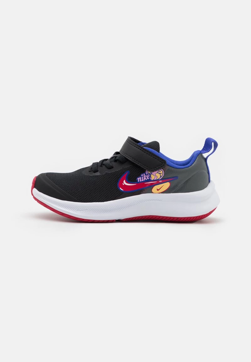 Nike Performance STAR RUNNER 3 SE - Laufschuh Neutral - Black/very Berry/lapis/pink Rise | Kinder 1 Nike Performance STAR RUNNER 3 SE - Laufschuh Neutral - Black/very Berry/lapis/pink Rise | Kinder