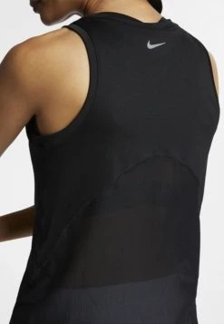 Nike Performance Damen MILER TANK - Sport T-shirt - Black -Angebote Nike Store f68eee310cb648b4a0fb56422be1623b
