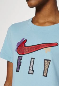 Nike Performance Damen TEE FLY - Sport T-shirt - Worn Blue -Angebote Nike Store f6ae52d15c994d0ab8c62792a0007466