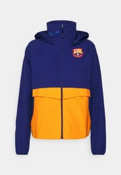 Nike Performance Damen FC BARCELONA - Trainingsjacke - Blue Void/vivid Orange/black -Angebote Nike Store f6b8063d7b9e47568c886f1eb383e21d