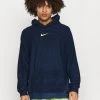 Nike Performance Herren Kapuzenpullover - Obsidian/court Blue/volt
