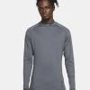 Nike Performance Herren PRO WARM MENS LONGSLEEVE - Langarmshirt - Iron Grey/black