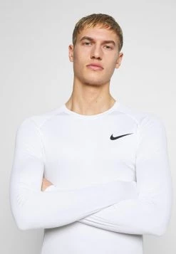 Nike Performance Herren Langarmshirt - White/black -Angebote Nike Store f843fec81f72464488df99713776308c