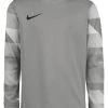 Nike Performance Unisex PARK IV - Langarmshirt - Pewter Grey/white/black