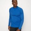 Nike Performance Herren ACADEMY DRIL - Fleecepullover - Marina Blue/black/black