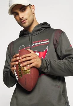 Nike Performance Herren NFL TAMPA BAY BUCCANEERSTHERMA HOODIE - Kapuzenpullover - Deep Pewter/gym Red -Angebote Nike Store f97114efeab54da08022f93051ce1d00