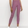 Nike Performance Damen 7/8 FEMME - Tights - Light Mulberry/white
