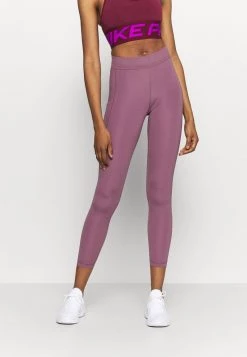 Nike Performance Damen 7/8 FEMME - Tights - Light Mulberry/white
