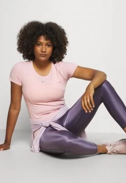 Nike Performance Damen AURA SLIM - Sport T-shirt - Pink Glaze/silver -Angebote Nike Store fa1a8558eabf476497adca497cc418c2