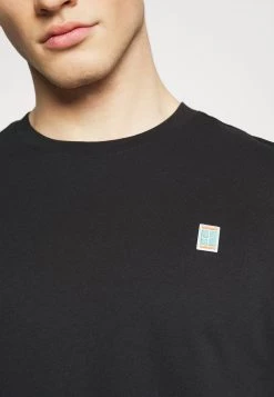 Nike Performance COURT - T-Shirt Basic - Black/washed Teal | Herren -Angebote Nike Store fa1df8ca0c814184ac77baee11184d8e