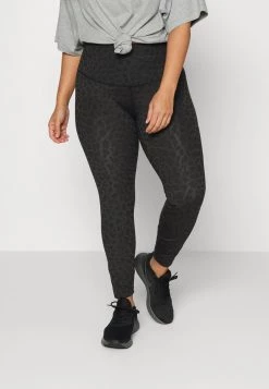 Nike Performance Damen ONE - Tights - Off Noir/white