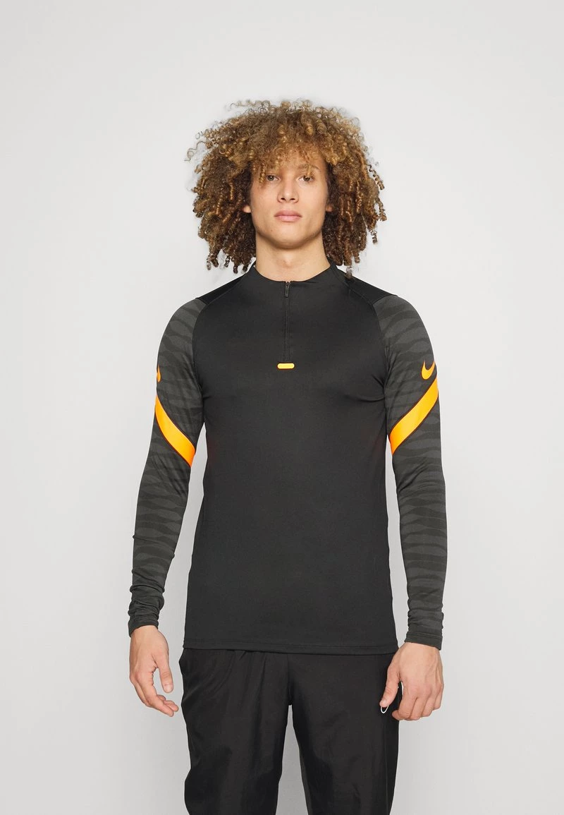 Nike Performance STRIKE DRIL - Langarmshirt - Black/anthracite/total Orange | Herren 1 Nike Performance STRIKE DRIL - Langarmshirt - Black/anthracite/total Orange | Herren