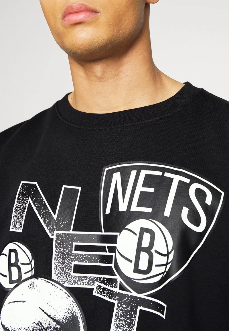 Nike Performance Herren NBA BROOKLYN NETS COURTSIDE CREW - Sweatshirt - Black 6 Nike Performance Herren NBA BROOKLYN NETS COURTSIDE CREW - Sweatshirt - Black – Bild 6