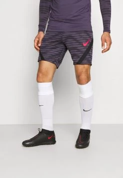 Nike Performance Herren STRIKE SHORT - Kurze Sporthose - Black/dark Raisin/siren Red