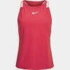 Nike Performance Damen ADVANTAGE TANK - Sport T-shirt - Canyon Rust/bleached Coral/white