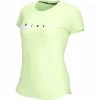 Nike Performance Damen T-Shirt Print - Barely Volt/reflective Silver