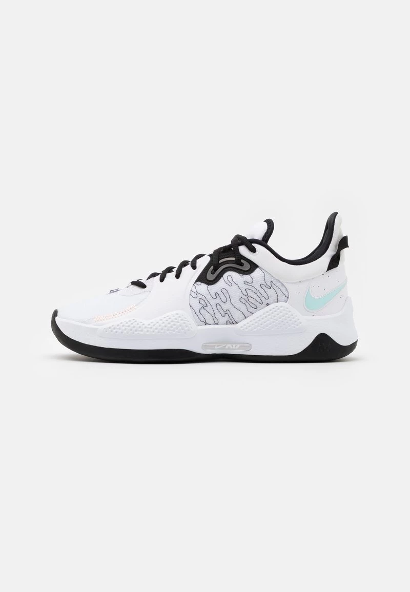 Nike Performance Herren PG 5 - Basketballschuh - White/multicolor/glacier Blue 1 Nike Performance Herren PG 5 - Basketballschuh - White/multicolor/glacier Blue