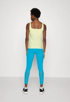 Nike Performance Damen THE YOGA LUXE TANK - Top - Gelb -Angebote Nike Store fb82eac8168d432bb87f7b913df53ab3