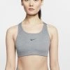 Nike Performance Damen BRA - Sport-BH Mit Mittlerer Stützkraft - Grey