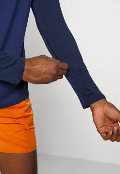 Nike Performance Herren TRAIL - Langarmshirt - Midnight Navy/rough Green/obsidian -Angebote Nike Store fc19c1b87ab548629e75d2bb2cc576e5