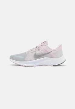 Nike Performance Damen QUEST 4 PRM - Laufschuh Neutral - Grey Fog/metallic Pewter/barely Rose/pale Coral/white/particle Grey