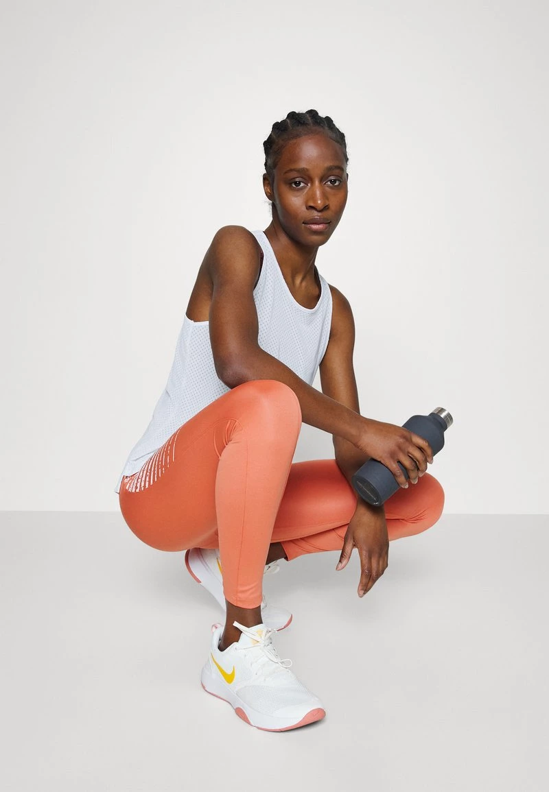 Nike Performance Damen ONE BREATHE TANK - Top - White/black 4 Nike Performance Damen ONE BREATHE TANK - Top - White/black – Bild 4