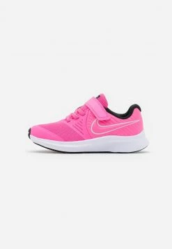 Nike Performance STAR RUNNER 2 UNISEX - Laufschuh Neutral - Pink Glow/photon Dust/black/white