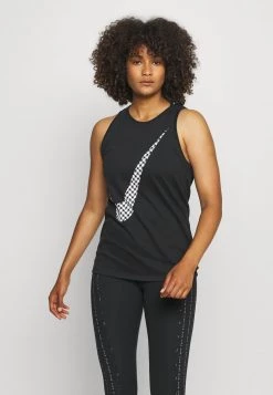 Nike Performance Damen TANK ICON CLASH - Top - Black/white