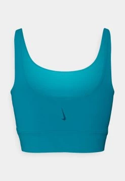 Nike Performance Damen THE YOGA LUXE CROP TANK - Top - Geode Teal/midnight Turquoise -Angebote Nike Store fcab12b8c0e545418d647ab3f4a806f6