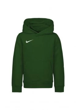 Nike Performance KAPUZENSWEATS FLC PARK20 PO - Kapuzenpullover - Pine Green / White | Unisex