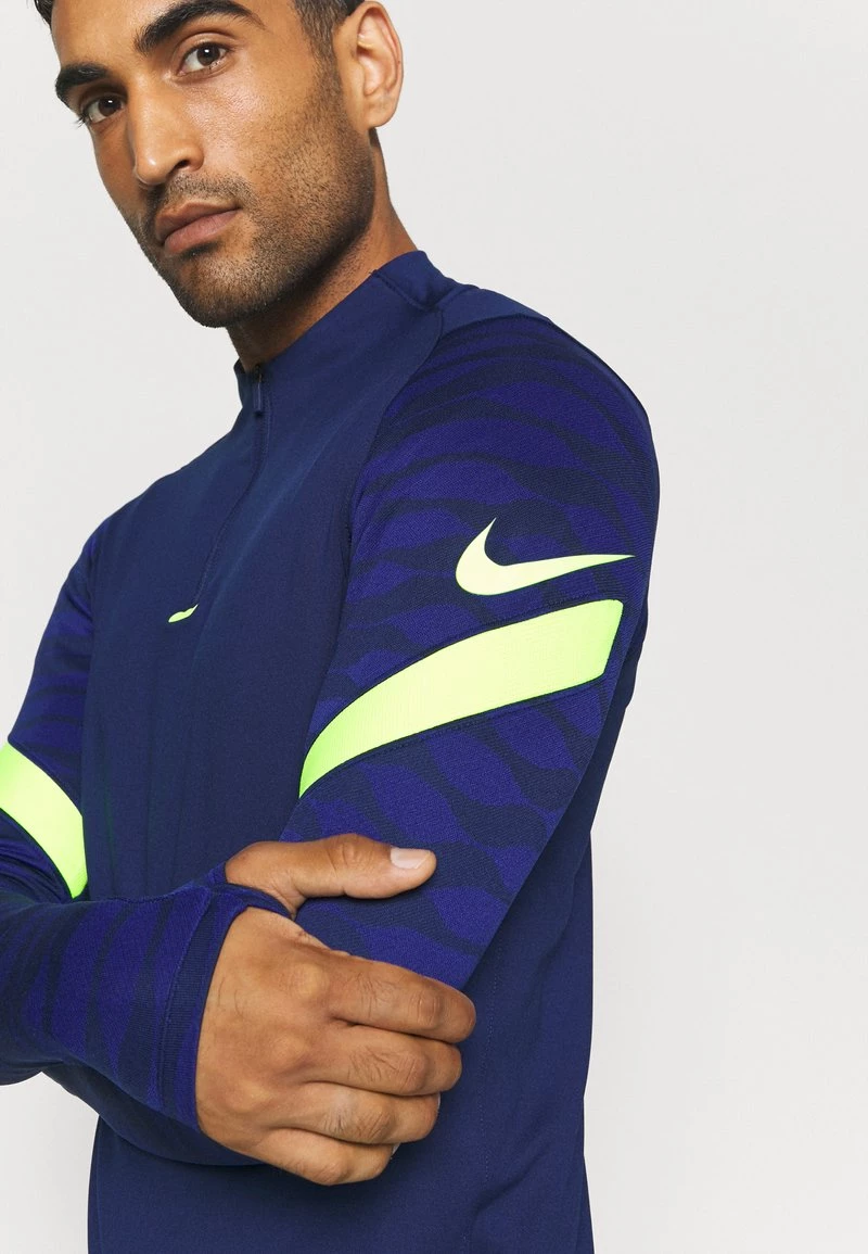Nike Performance STRIKE DRIL - Langarmshirt - Blue Void/deep Royal Blue/volt | Herren 5 Nike Performance STRIKE DRIL - Langarmshirt - Blue Void/deep Royal Blue/volt | Herren – Bild 5