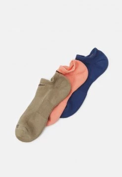 Nike Performance EVERYDAY PLUS CUSH 3 PACK UNISEX - Sportsocken - Light Madder Root/matte Olive/mystic Navy