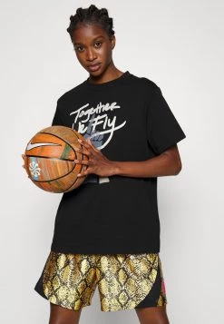 Nike Performance Damen TEE FLY - T-Shirt Print - Black -Angebote Nike Store fd3505dd858f423688165d99e1f1b3bb