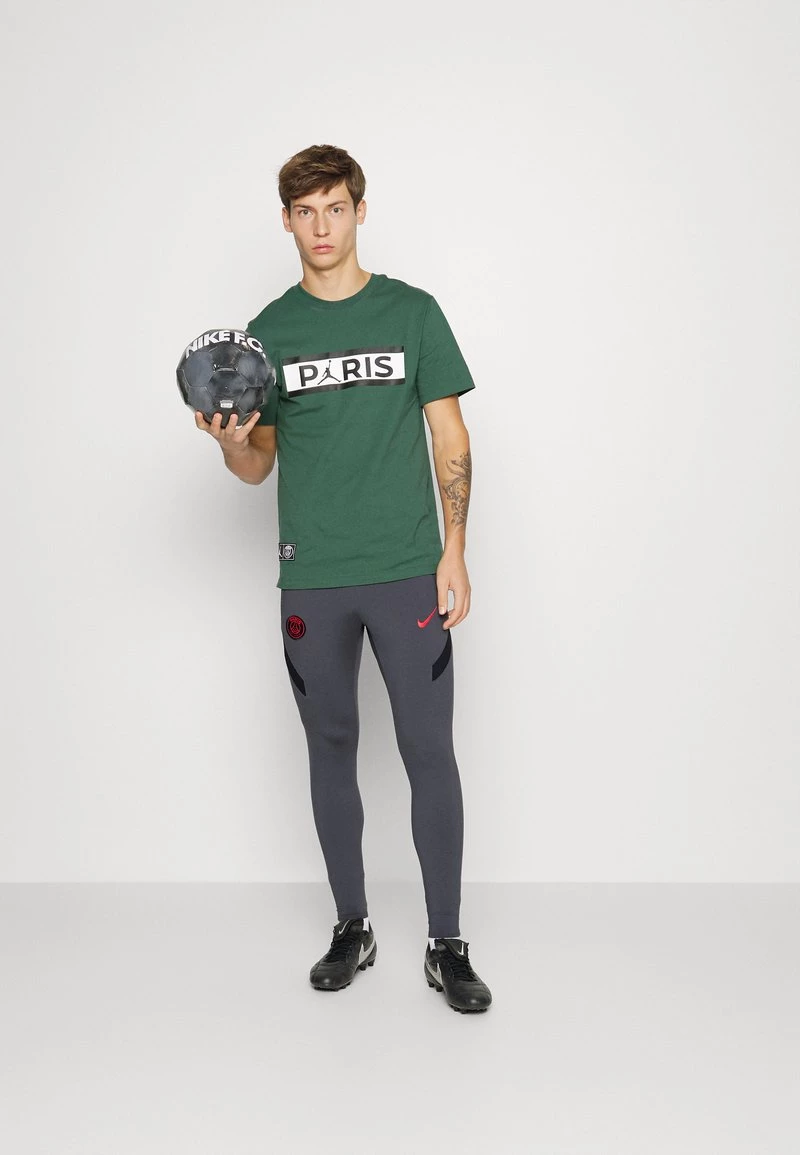 Nike Performance Herren PARIS ST GERMAIN PANT - Vereinsmannschaften - Dark Grey/black/siren Red 2 Nike Performance Herren PARIS ST GERMAIN PANT - Vereinsmannschaften - Dark Grey/black/siren Red – Bild 2