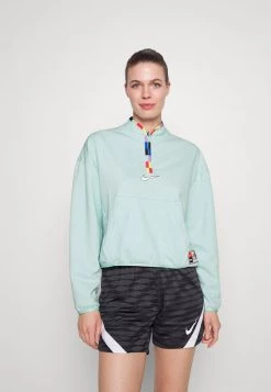 Nike Performance Damen FC MIDLAYER - Langarmshirt - Light Dew/white