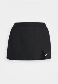 Nike Performance Damen COURT VICTORY SKIRT PLUS - Sportrock - Black/white -Angebote Nike Store fe3697457993486991fdce1f13075548